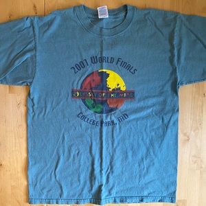 Odyssey of the Mind 2001 Worlds Coach T-shirt